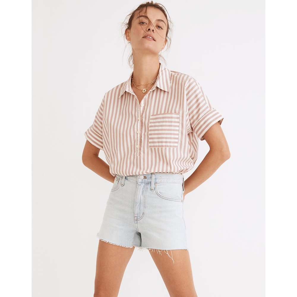 Madewell Relaxed Denim Shorts in Essen Wash Women’s 27